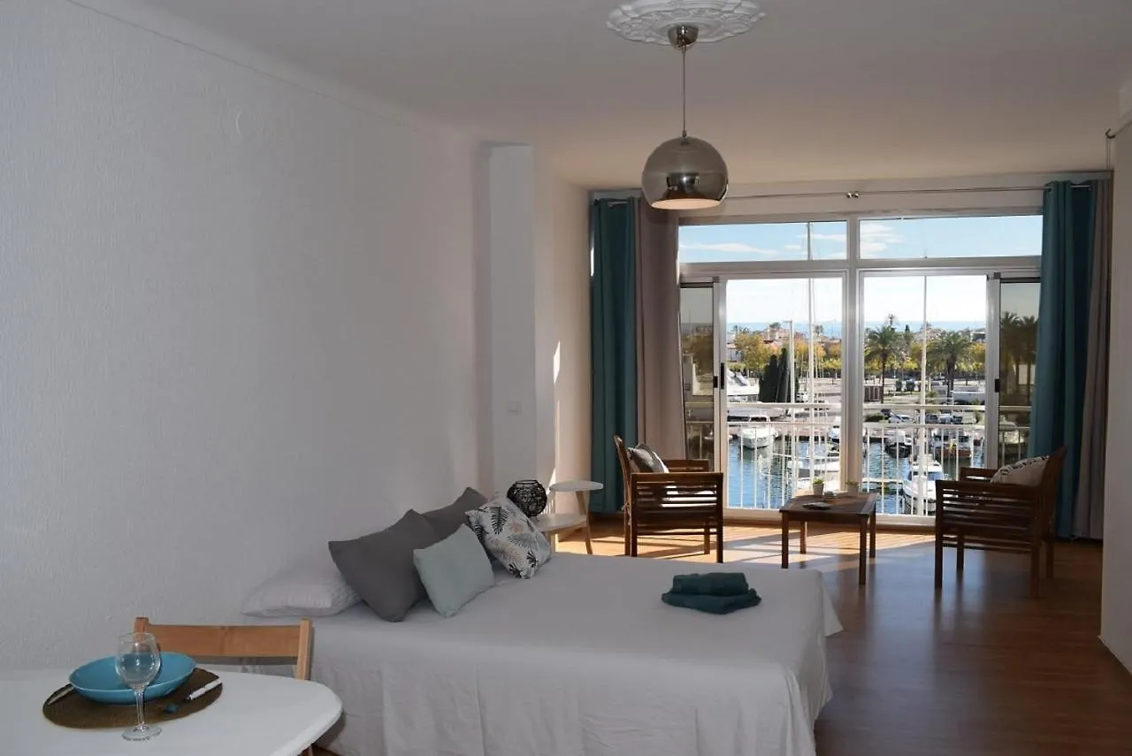 公寓 Amplio Estudio Con Vistas A La Marina Y Al Mar Ref 358 艾姆布里亚布拉瓦